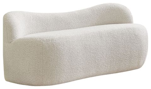 Styling Your Space Adding a Touch of Elegance with a Cream Boucle Bench